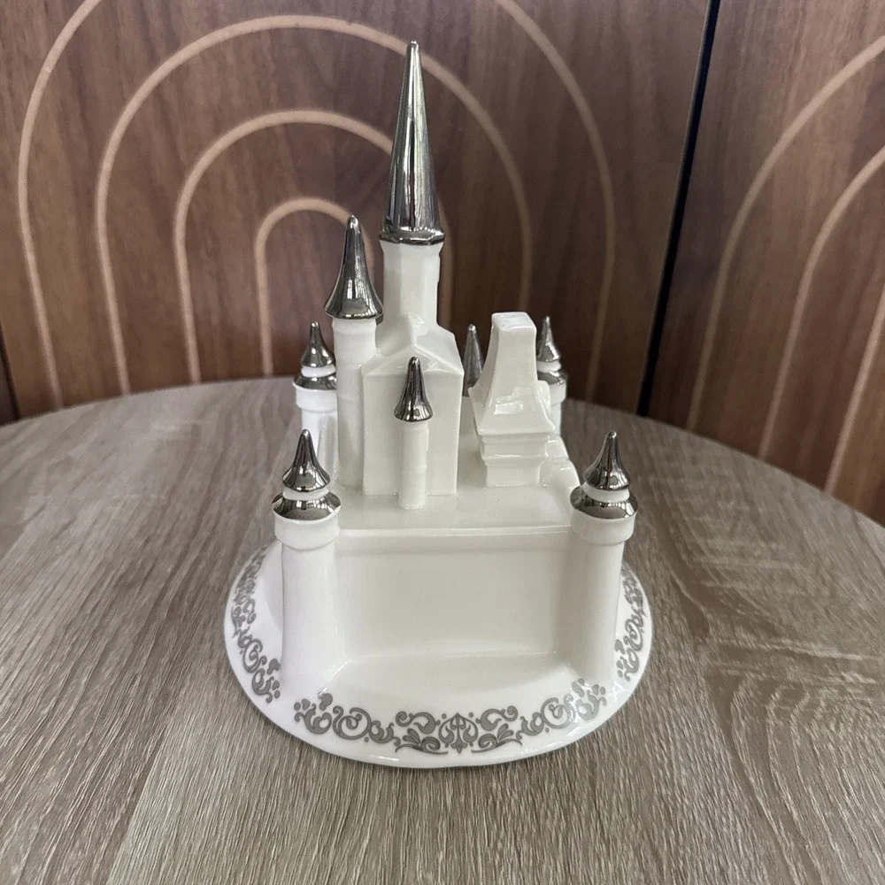Disney Fairy Tale Weddings Fantasyland Castle Cake Topper Authentic